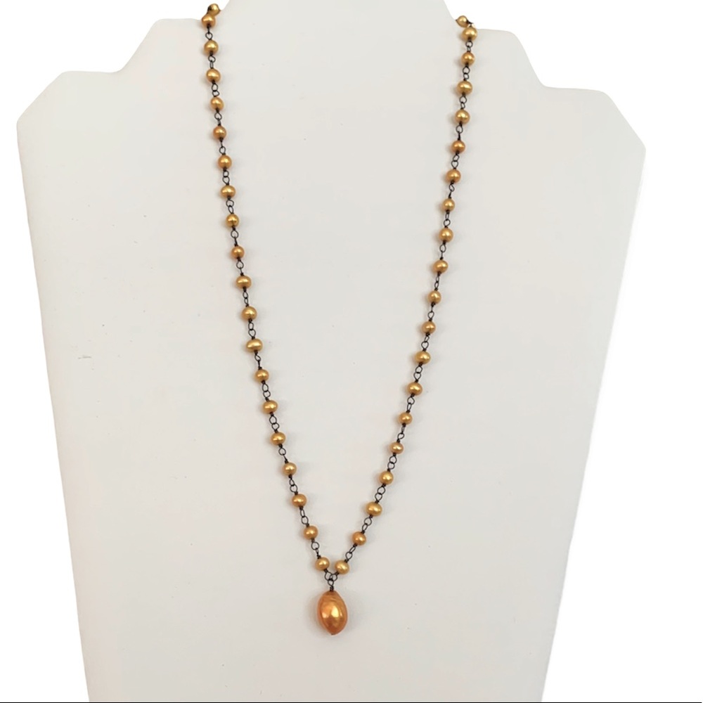 Silpada 925 Sterling Freshwater Pearl Necklace
